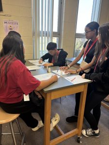 A Stevenson student’s medical club at Davis gives junior high students hands-on experiences to explore careers in healthcare.